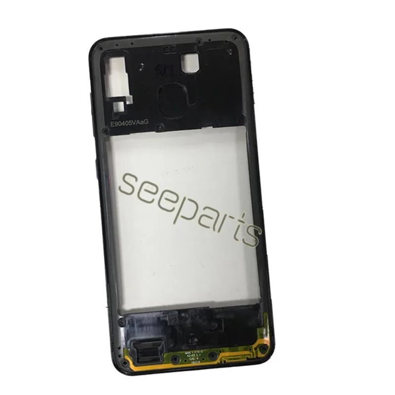For Samsung Galaxy A40 A50 A60 a70 Middle Frame Housing Case A405 A505 A606 A705 Middle Frame Bezel Middle Plate Replacement