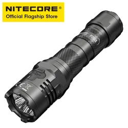 NITECORE P20iX Lampes de poche rechargeables USB-C Lampe de poche militaire super lumineuse 4000 lumens 5000mAh NL2150Gardens i Batterie