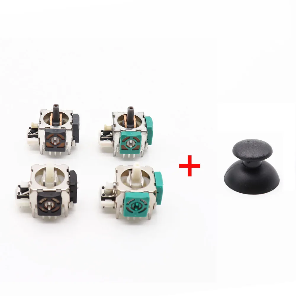 

1Set 3d Analog Stick Joystick Sensor Potentiometer and ThumbSticks Cap for Xbox 360 Controller Repair Parts Kit