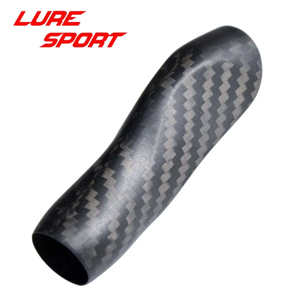 LureSport 2pcs Carbon Grip 3K woven 8cm handle for FUJI VSS Reel Seat Rod Building component Rod Repair DIY blank