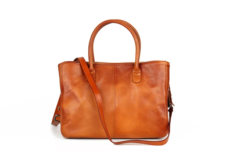 

Genuine leather women large capacity cow skin handbag