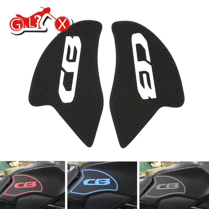 

For Honda CB300R CB250R CB150R CB125R CB 300R 250R 150R 125R Accessories Gas Fuel Tank Side Pad Rubber Protector Stickers Decals