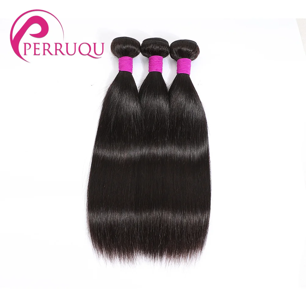 Osso em linha reta feixes de cabelo humano para as mulheres perruqu 30 40 longo Polegada 1/3/4 ofertas dupla trama tecer extensões de cabelo remy brasileiro