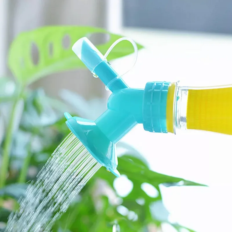 

Plastic Watering Cans Sprinkler For Garden Sprinkler Nozzle Flower Water Bottle Sprayer.