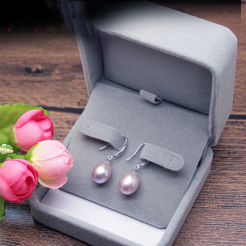 2020 Fashion Pearl Earrings Natural Freshwater Pearl Pearl Jewelry Drop Earrings 925 Sterling Silver Jewelry For Woman Gift