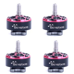 1/2/4 sztuk SKYSTARS 2207 1750KV 1950KV 6S /2550KV 4S bezszczotkowy silnik dla FPV multikopter zdalnie sterowany wyścigi części do dronów