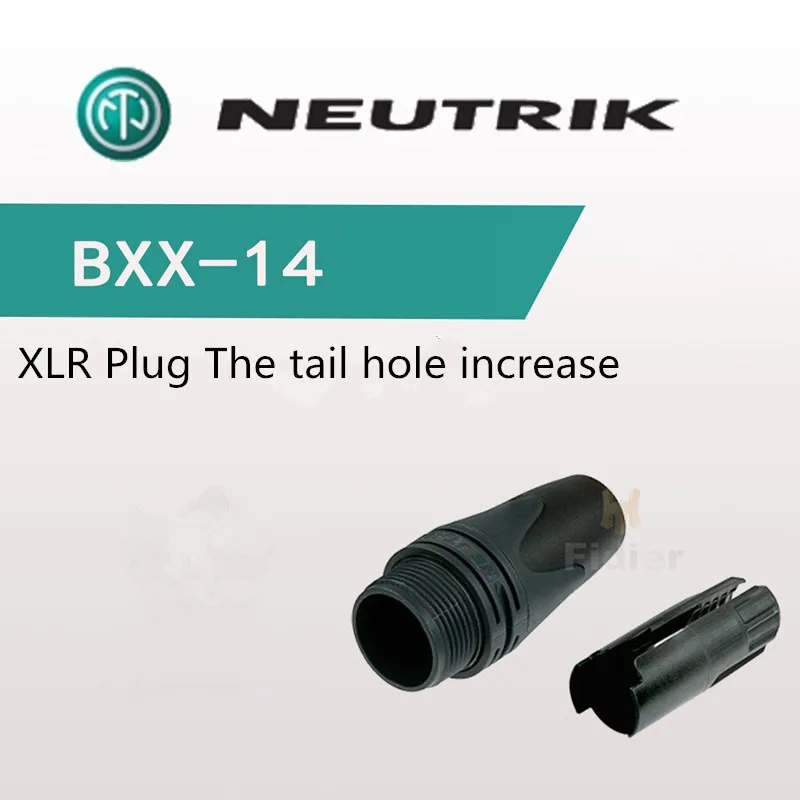 Suíço neutrik original autêntico BXX-14 cannon plug cannon fio grosso é adequado para 8-10mm de espessura e cabos finos