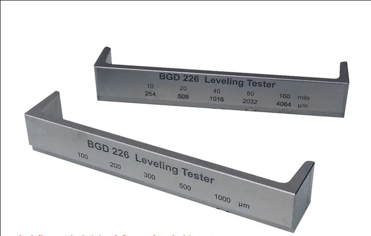 

BGD226 Coating Leveling Tester Flow Product Experimenter Leveling Meter U-type Film Applicator