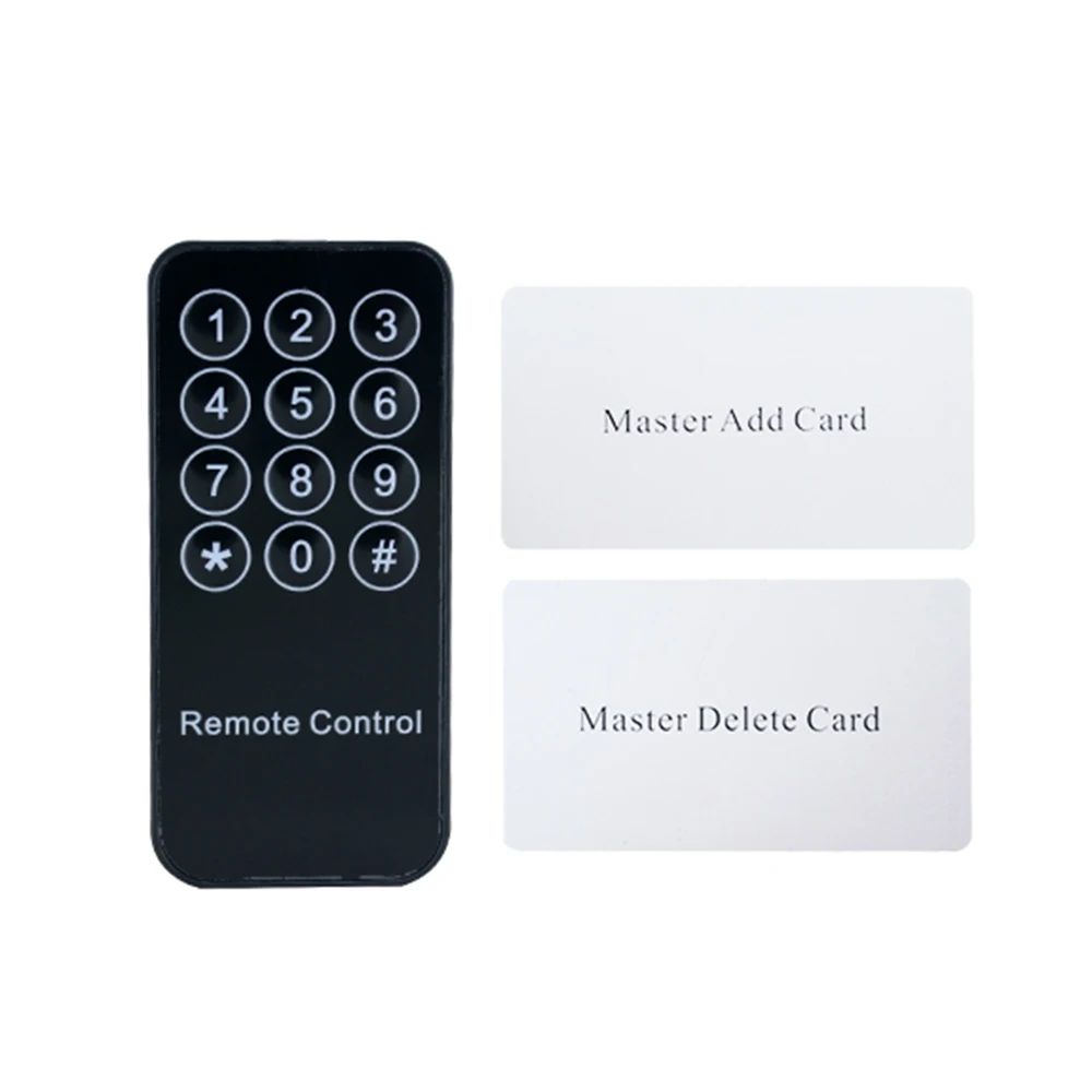 2000 User IP66 Waterproof 125Khz/13.56Mhz RFID Access Controler Card Reader Access Control System with Management Card NO/NC/COM