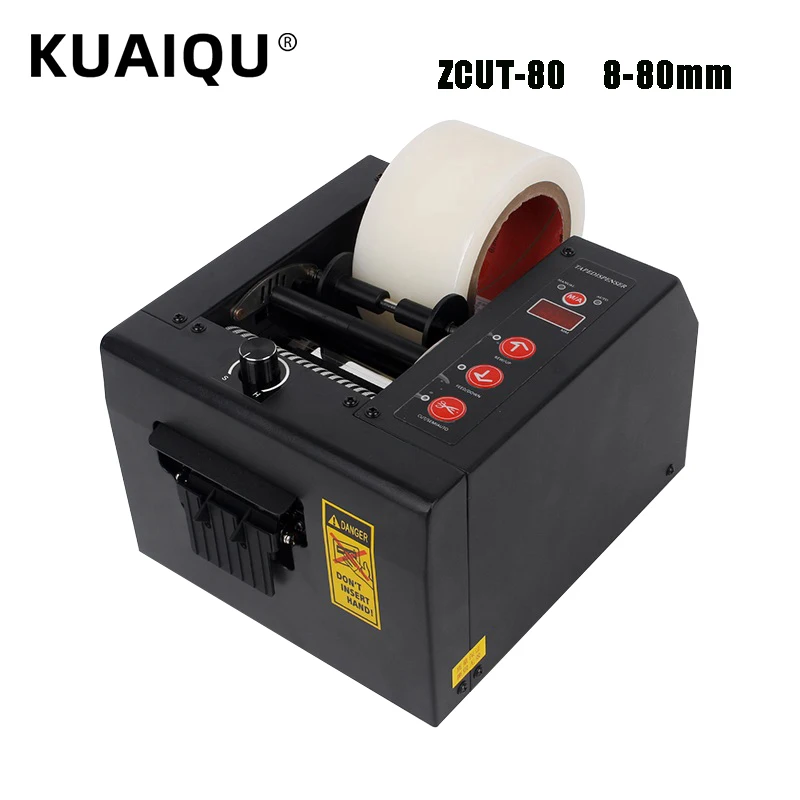 

KUAIQU ZCUT-80 Automatic Tape Cutting Machine 8-80MM Paper Cutter Tape Dispenser Packaging Machine ZCUT-150 8-150mm ZCUT-9 6-60