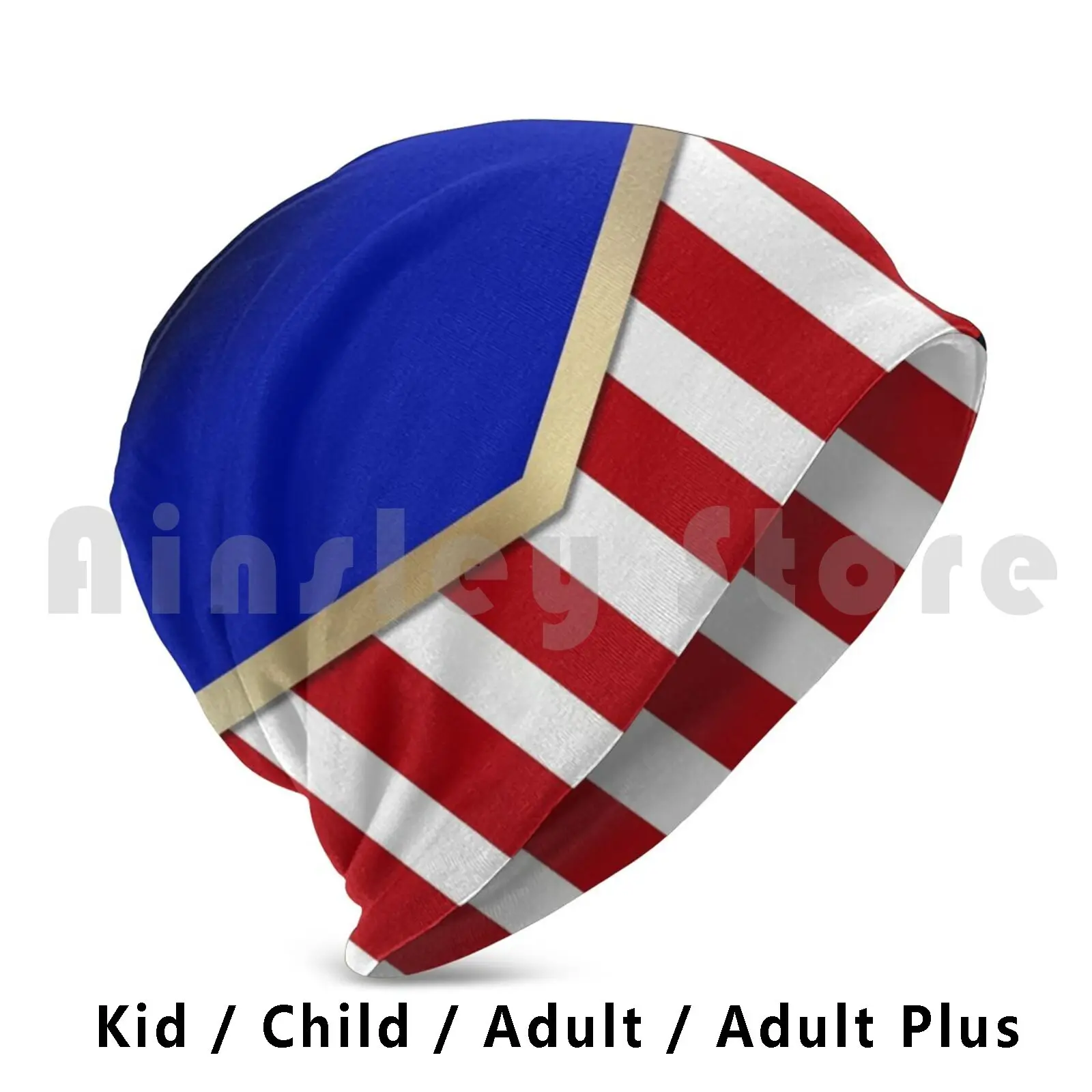 American Hero Beanie Hedging Cap DIY Print Cushion American Hero Stethoscope Paramedic Healthcare Healthcare Worker