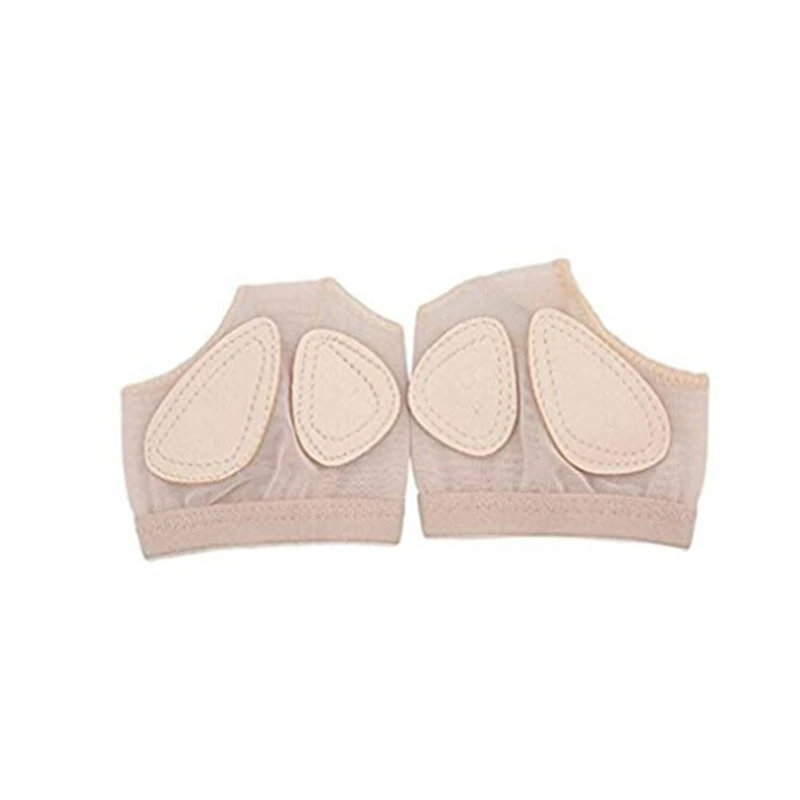 Zapatos de Ballet de vientre para niña y mujer, almohadilla para el dedo del pie con suela suave dividida, almohadilla para el cuidado de la salud,