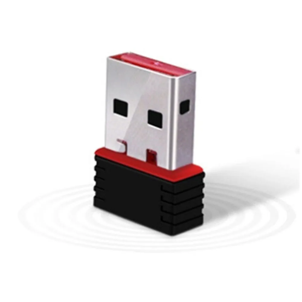 미니 USB 네트워크 카드 무선 와이파이 어댑터 동글, PC 데스크탑용 LAN 내부 안테나, USB 2.0, 2.4G, 150Mbps, 802.11b/g, nAX, RTL8188