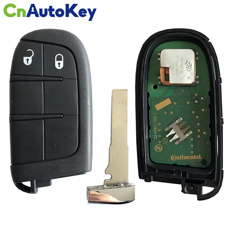 CN086028 chiave per auto intelligente originale 4A per chiave remota Jeep Compass con lama SIP22 433mhz M3N-40821302 Keyless go