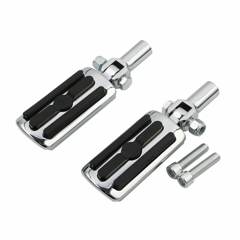 

Motorcycle Rear Passenger Footpegs Footrest Pedal Support Mount For Harley Softail Fatboy FLST 2000-2006
