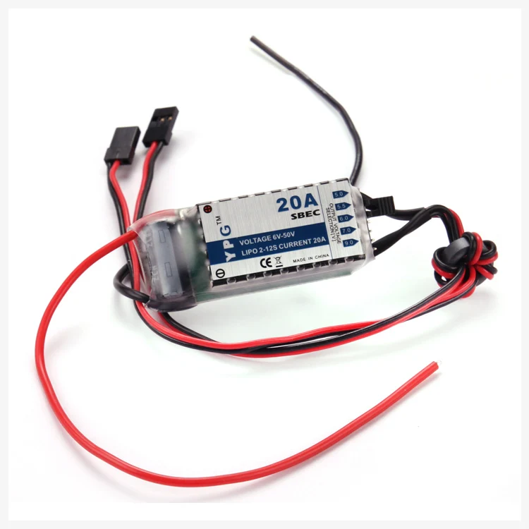 YPG 20A HV SBEC High Quality For RC model airplane No programming required
