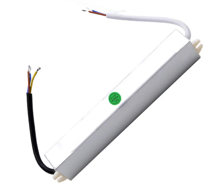 LED Driver DC24V 30W IP67 110V 220V Waterproof Lighting Transformers for Outdoor Lighs