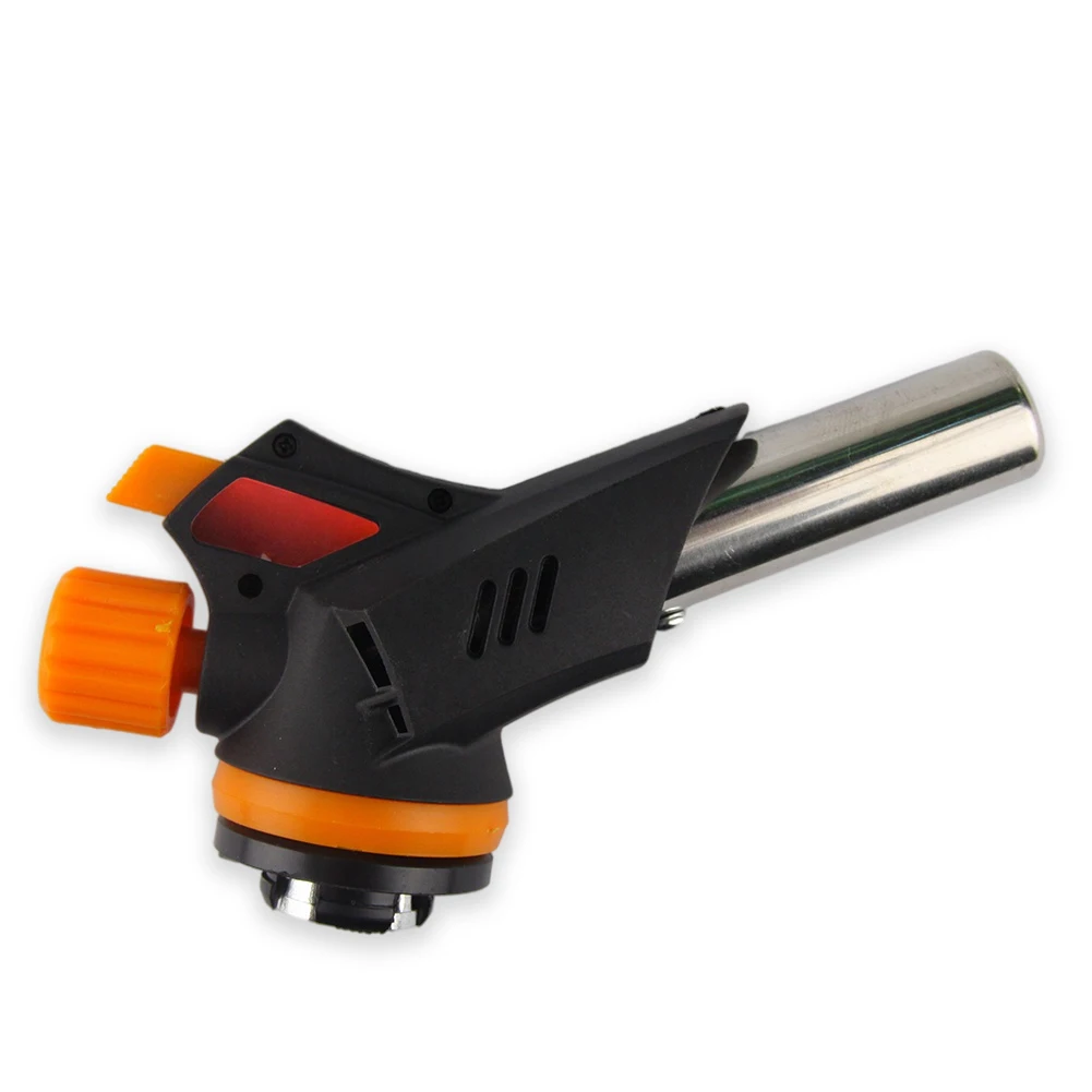 Pour the Fire 360° Rotating Cassette Torch Outdoor Kitchen Igniter Tool Blowtorch Gas Welding Torch Gas Gun