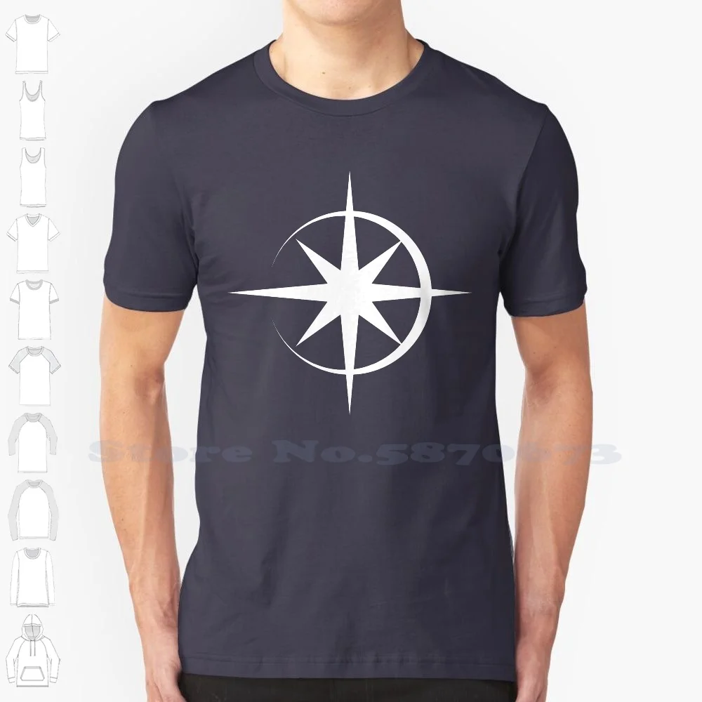 Sign Of The Star Brand 100% Cotton T-Shirt Science Sci Fi Syfy Symbol Power Astro Military