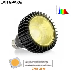 Lampe horticole de croissance LED COB, 3500K, 85-265V, 15000LM, éclairage pour plantes d'intérieur