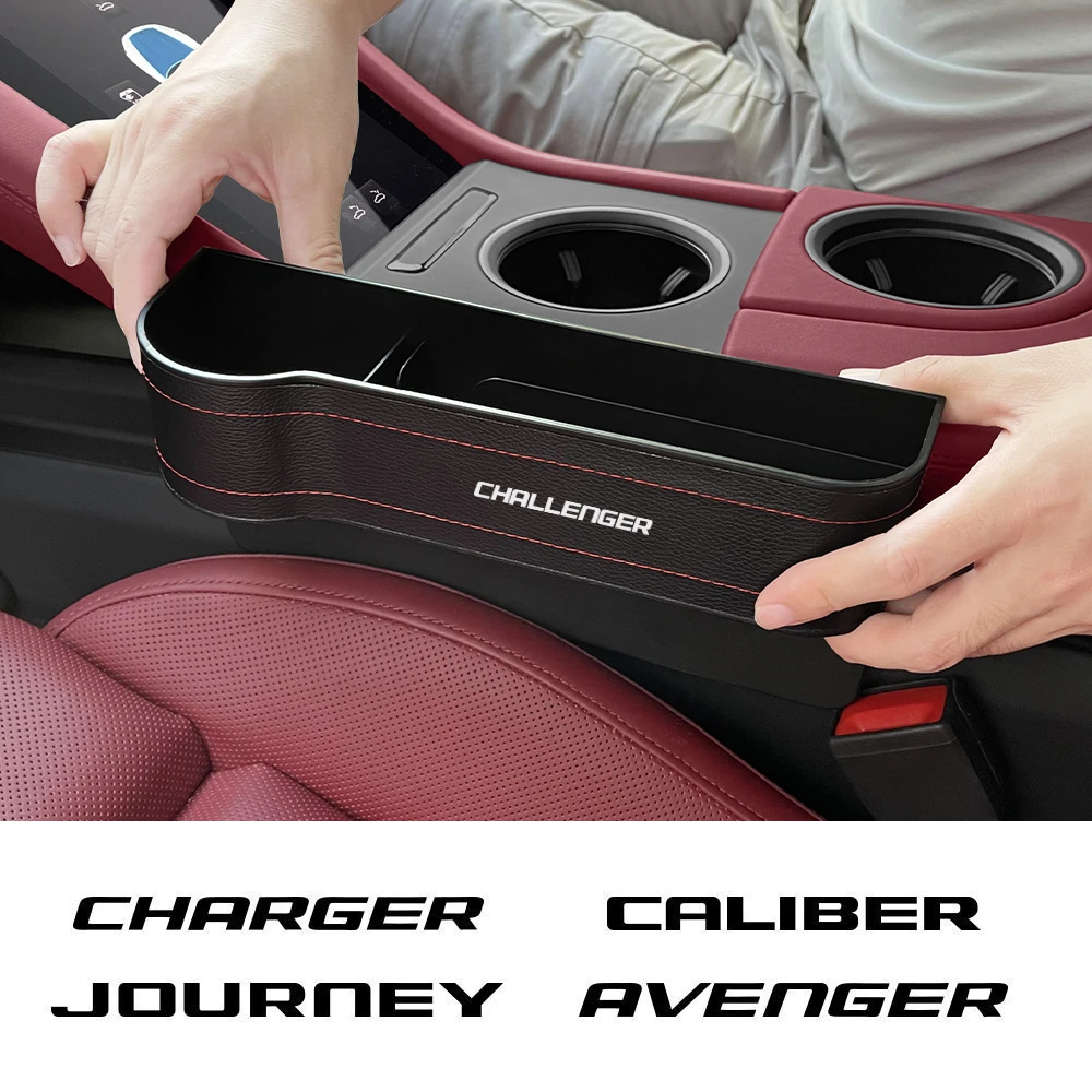 Car Seat Gap Organizer Auto Accessories For Dodge Charger Caliber Challenger Journey Avenger Caravan Durango Nitro DART Ram