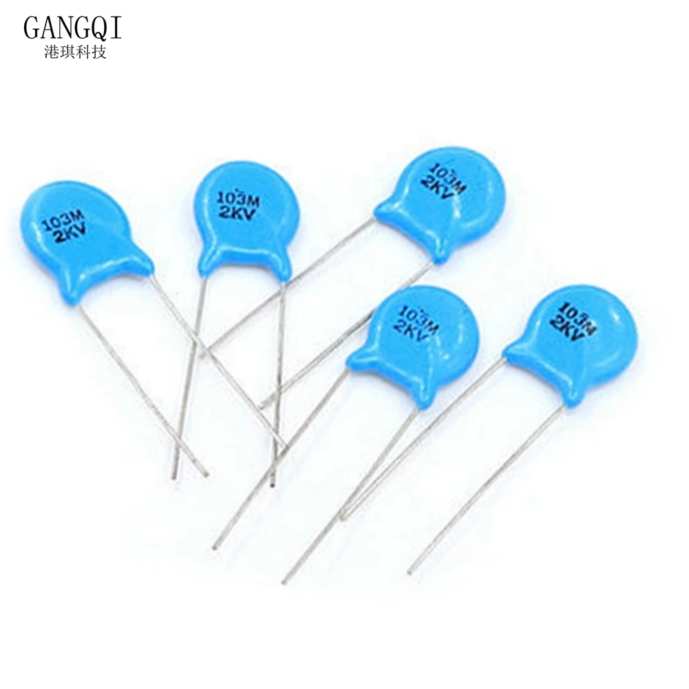 20pcs High voltage Ceramic Capacitor 1KV 2KV 3KV 5PF 30PF 47PF 56PF 100PF 220PF 1NF 2.2NF 3.3NF 4.7NF 10NF 100NF 471 222 223 103