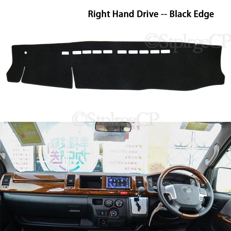 for Toyota HiAce Commuter RegiusAce Mazda Bongo 2004~2019 Anti-Slip Mat Dashboard Cover Pad Sunshade Dashmat Car Accessories Rug