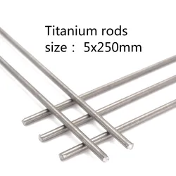 2 arbres de 5mm de diamètre et 250mm de longueur pour outils industriels