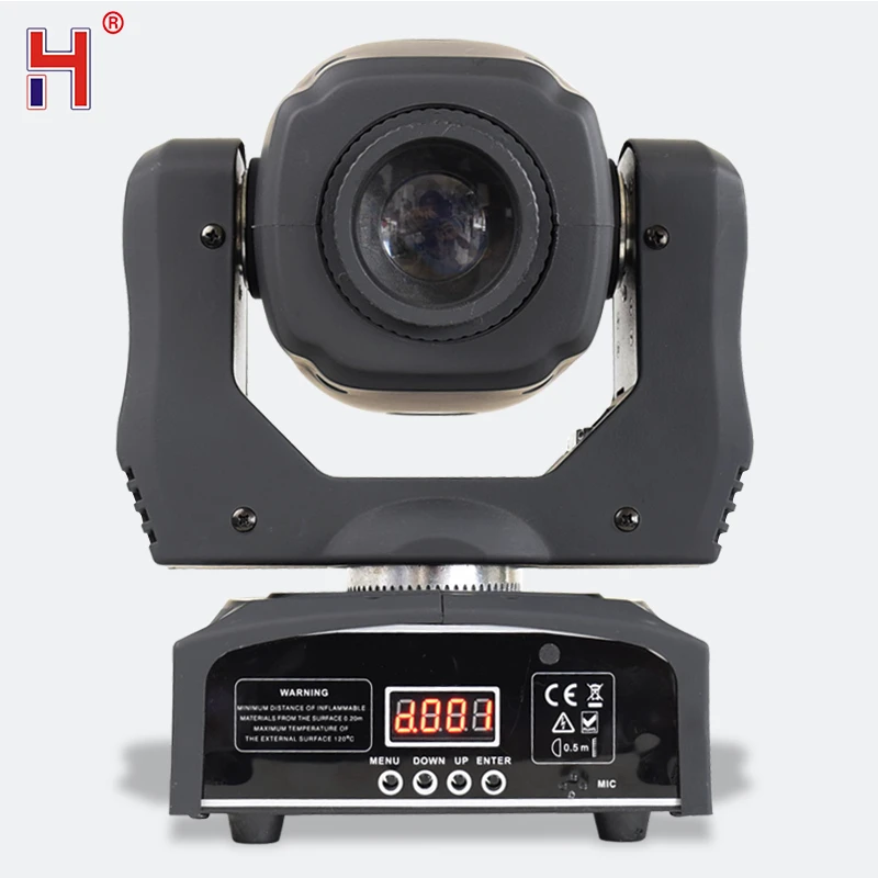 

HongYi 60W Mini Led Moving Head Light 8 Gobos Effect Spot Lighting DMX Stage Dj Lights Profession Disco Party Light