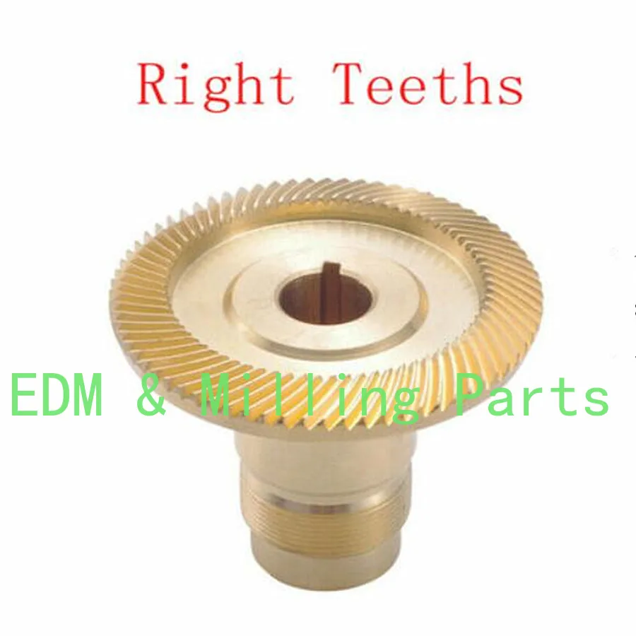 CNC Milling Machine Servo Power Feed Brass Mill Gear Right Modle Teeth For Bridgeport Suitable For TON-E KENF ALSGS SBS ALIGN