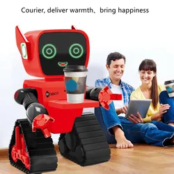 Smart remote control robot learning machine voice interactive piggy bank story machine music dance sound control recording toys