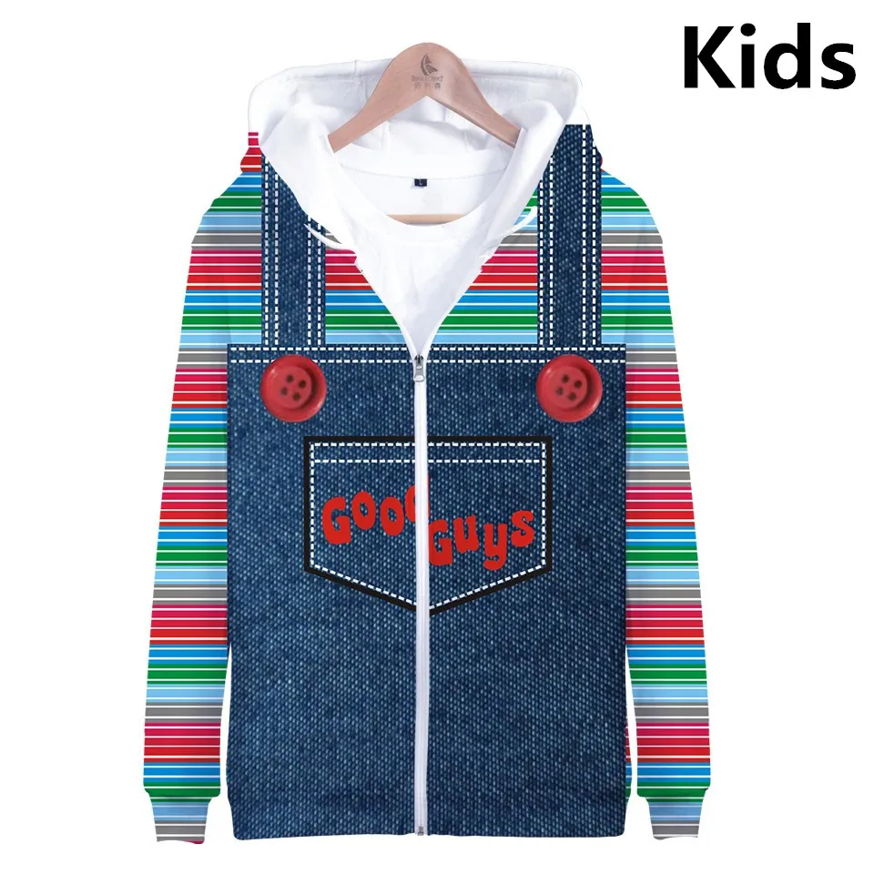 

3 To 14 Years Kids Hoodies The evil Good Guys Toy 3D Print Hoodie Sweatshirt Boy Girl Anime Cartoon Jacket Coat Children Clothes