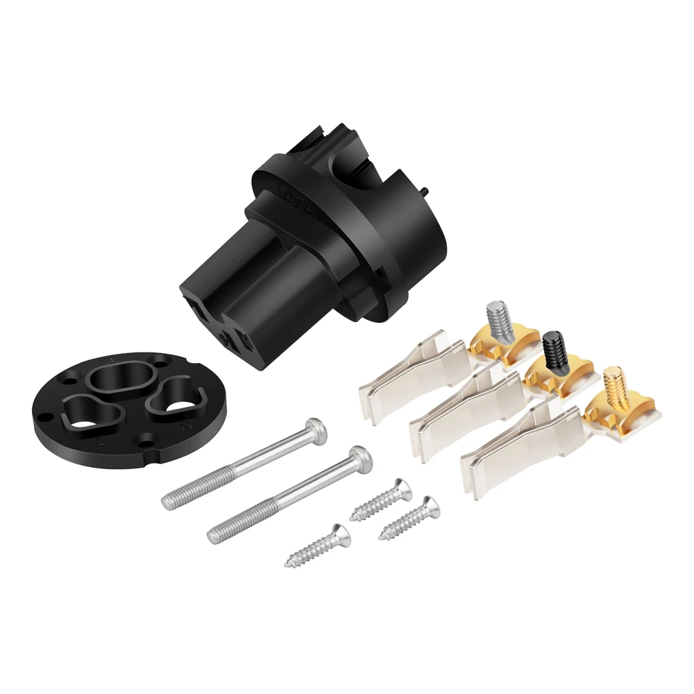 Monosaudio e102r/f102r 99.99% cobre puro banhado a ródio eur schuko cabo de alimentação de áudio hifi plugue de alimentação conector fêmea iec