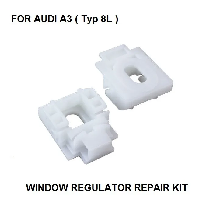 

x2 OE#8L4837461, 8L4837462 FOR AUDI A3 8L WINDOW REGULATOR REPAIR KIT FRONT RIGHT/LEFT 96-03 *NEW*