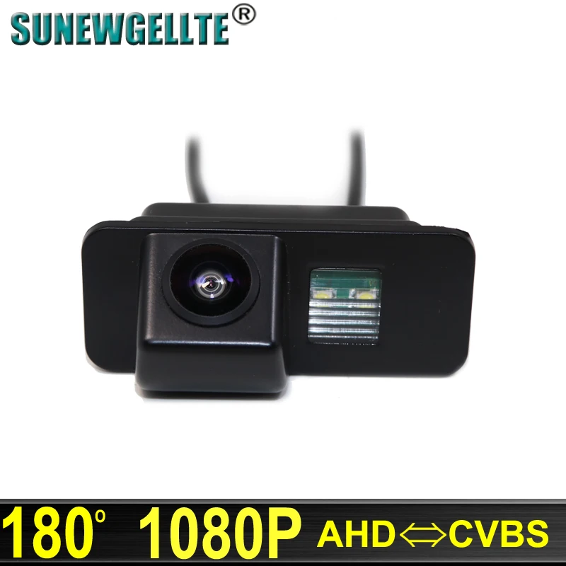 

180° 1080P HD AHD Vehicle Car Rear View Reverse Backup parking Camera For Ford Mondeo Fiesta Focus Hatchback S-Max Kuga