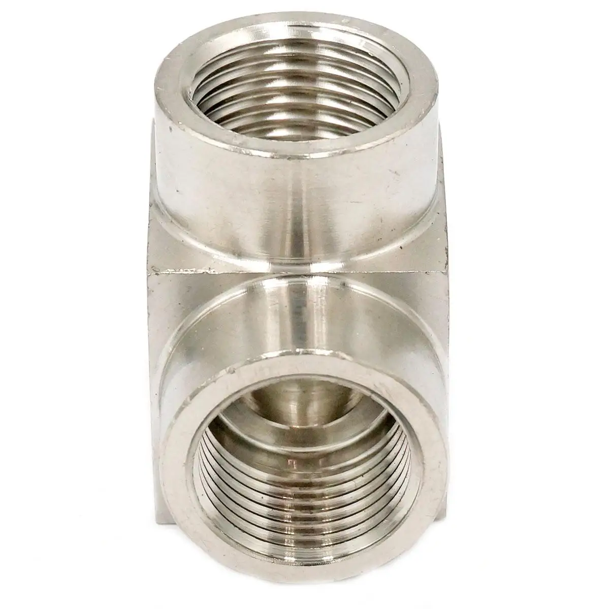 1/2 "BSP Eqaul Weibliche Ellenbogen 90 Grad 304 Edelstahl Rohr Fitting Adapter Stecker 357 PSI