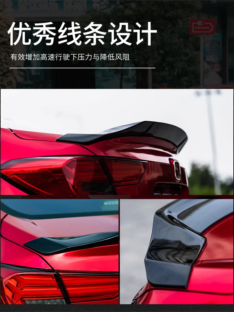 Suitable for Honda Accord 10th spoiler, Accord X 2017, 2018, 2019, 2020 2021JDM modified R-type rear tail