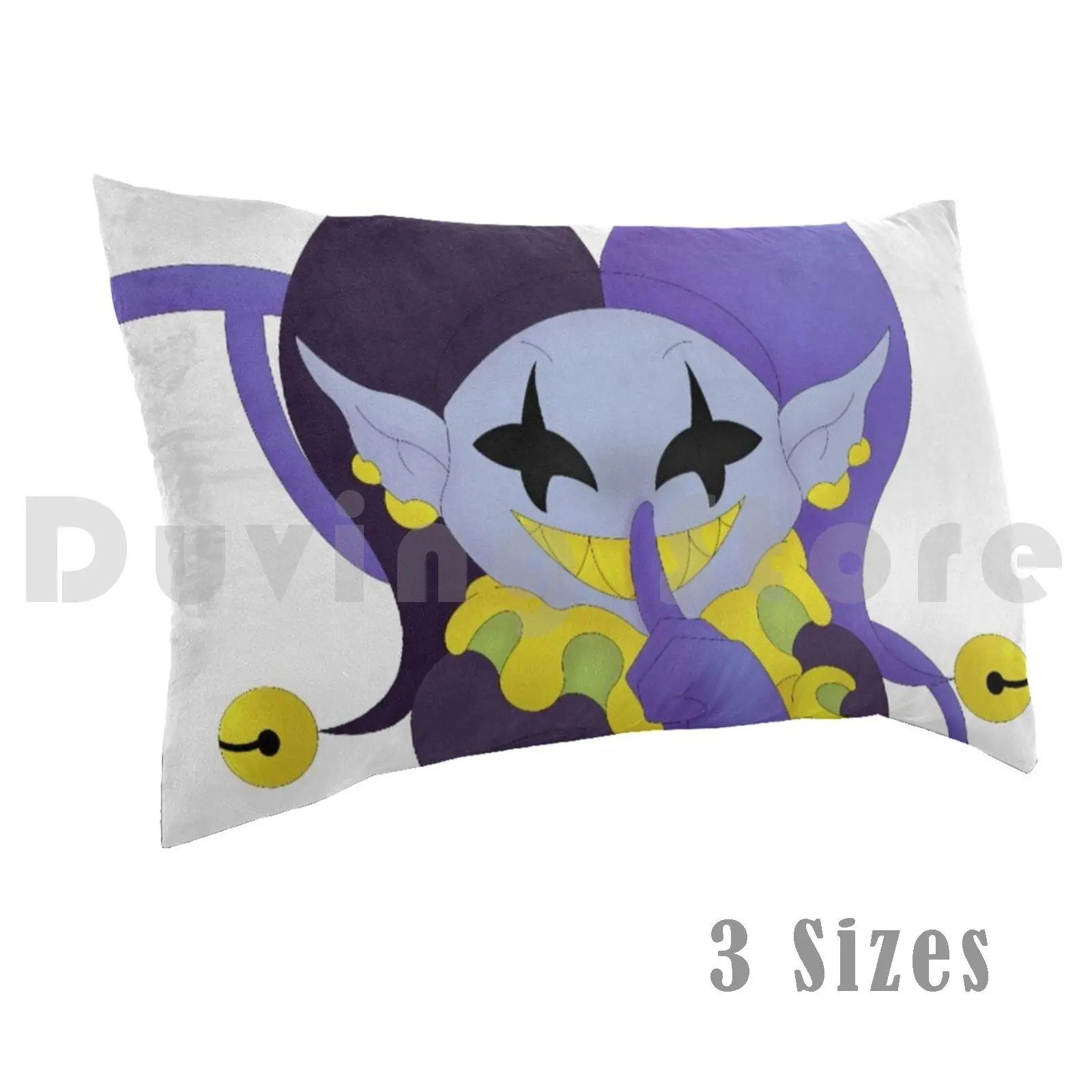 Shhhhhhh...... Pillow Case DIY 50*70 Jevil Deltarune Undertale Sans Papyrus Jevil Deltarune Seam Lancer Susie