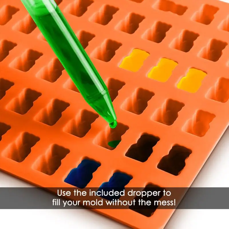 8 Miếng Silicon Giọt Nhỏ Pipet Cho Kẹo Khuôn, Kẹo Dẻo Khuôn Và Hàng Thủ Công, 5M
