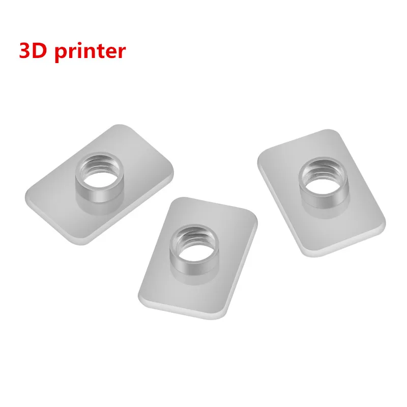 

3D Printer Engraving Machine Openbuilds Accessories Carbon Steel Galvanized T-Nuts Aluminum Profile Nuts