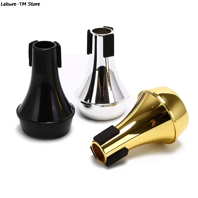 1PC Plastic Light Weight Practice Trumpet Straight Mute Silencer For Instrument