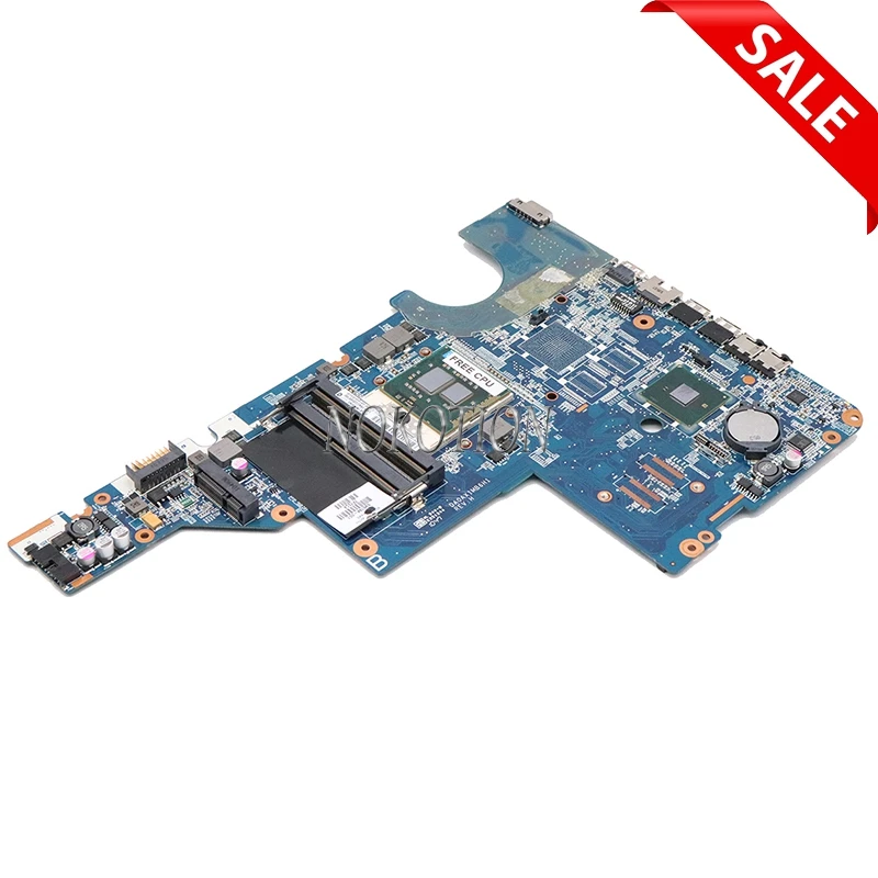 New NOKOTION 595184-001 DA0AX1MB6H1 Laptop Motherboard for HP Pavilion G42 CQ62 CQ42 G62 Series s989 HM55 Mainboard Works Free