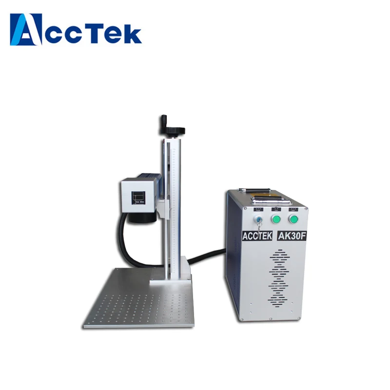 20W 30W 50W Fiber Laser Marking and Cutting Machine DIY Metal Mini Jewelry Engraving Machine Split Laser Marker
