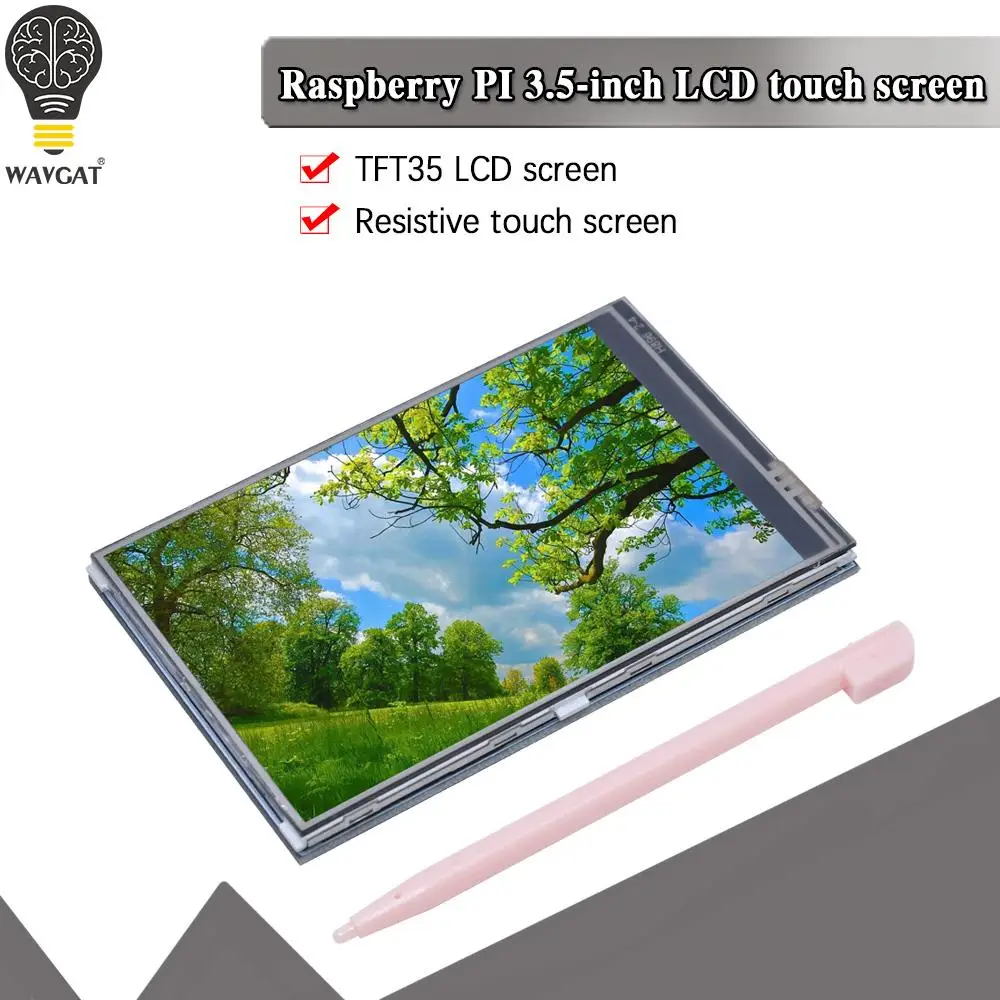 New 3.5 inch Raspberry Pi LCD TFT Touchscreen Display Touch Shield, Raspberry pi 2 Model B LCD Touch Screen+Stylus