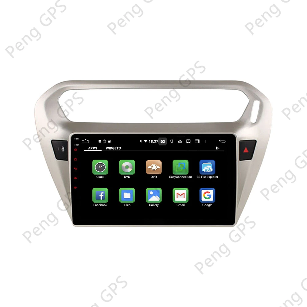 Car Radio Android Carplay Touchscreen For Peugeot 301 Elysee 2013-2016 Multimedia Stereo CD DVD Player GPS Navigation Head unit