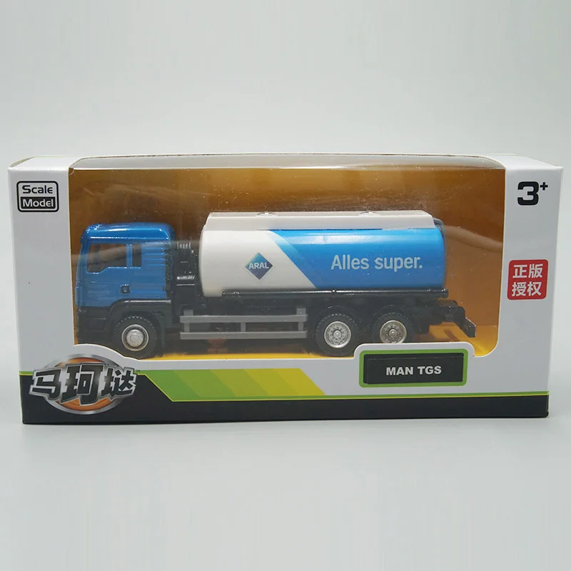 1:64  Diecast Model Toy Man TGS Aral Oil Tanker Truck