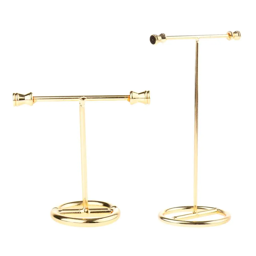 Estante de oro para pendientes, organizador de joyas, soporte de exhibición de Joyas, estante de exhibición para pendientes, collares, pulseras