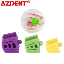 3 sztuk/zestaw Dental Oral Occlusal Pad usta Prop Bite Opener guma silikonowa duże średnie małe