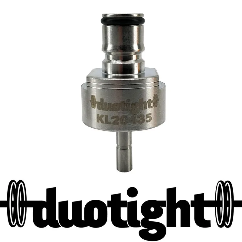 KegLand Carbonation & Line Cleaning Cap (Stainless Steel) - Duotight Compatible