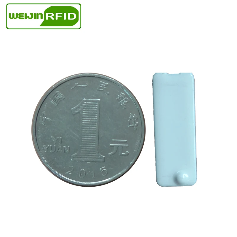 50PCS UHF RFID anti metal tag 915mhz 868mhz Alien  EPCC1G2 6C carrier 25*9*3mm  rectangle Ceramics smart card passive RFID tags